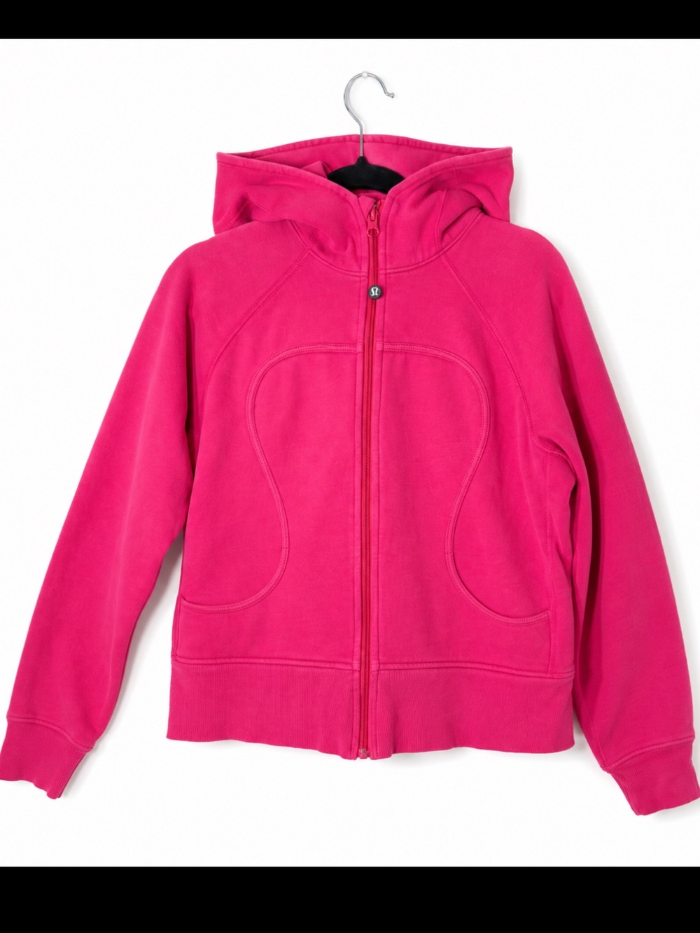Lululemon Scuba OG Full Zip Hooded Sweater Pink Size 10